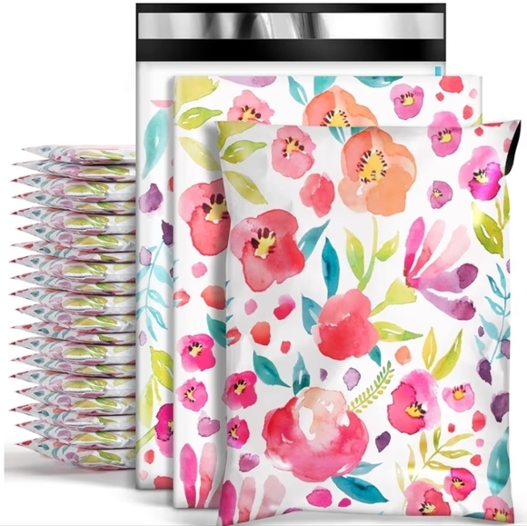 Other - Floral Polymailers 10 X 13 Set Of 10